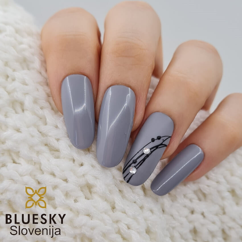 Bluesky UV LED Spider Matrix gel (Črn), 8ml