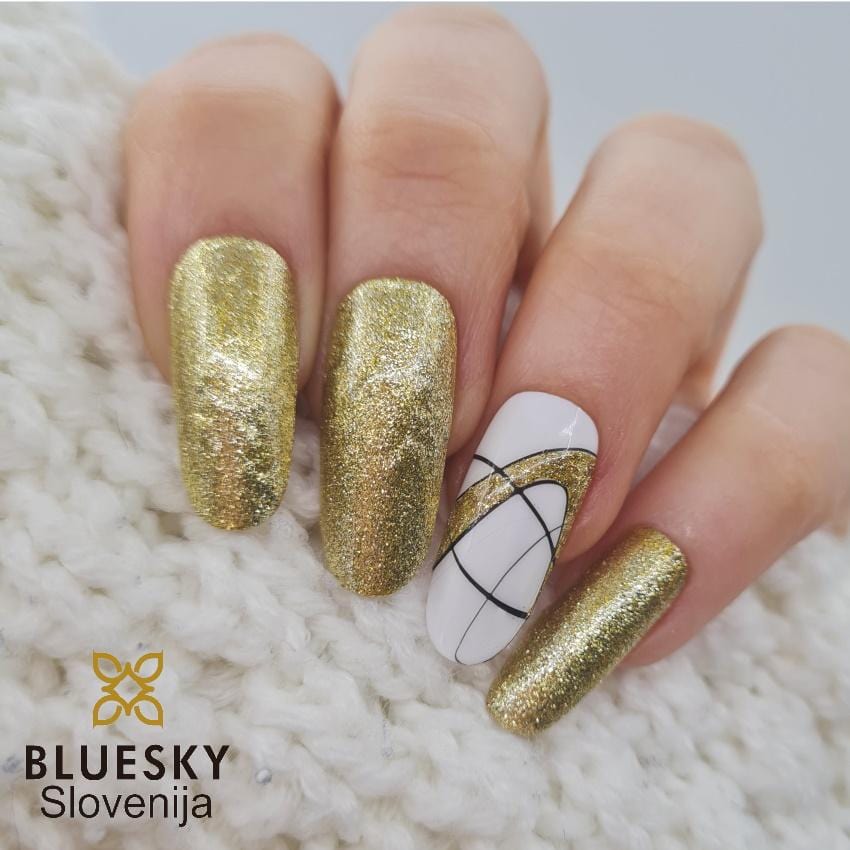 Bluesky UV LED Paint Barvni gel (Good as gold - BJ03), 8ml