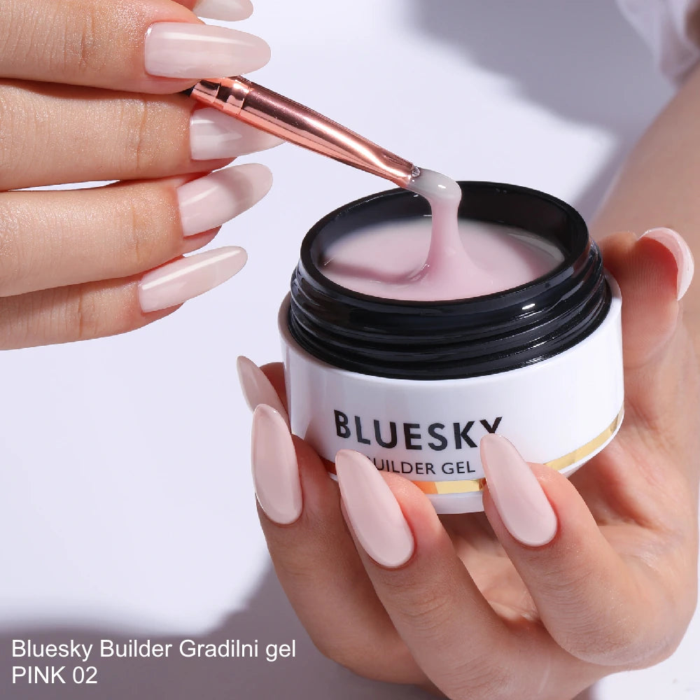 Bluesky UV LED Gradilni GEL, 15ml/30ml - 11 odtenkov