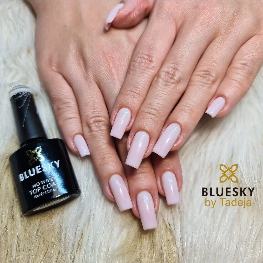 Bluesky mlečni top coat nadlak BTH01