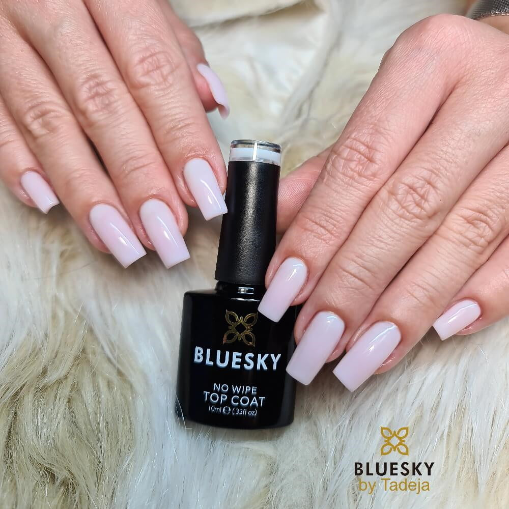Bluesky mlečni top coat nadlak BTH01