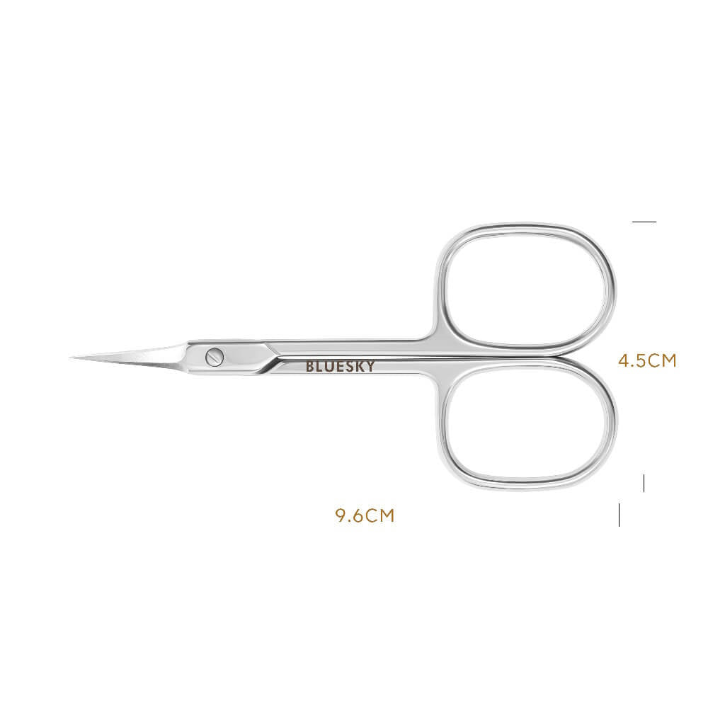 Bluesky škarjice za manikuro/ pedikuro (1,7 cm rezilo - ukrivljene)
