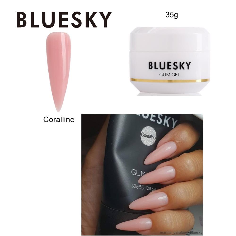 Bluesky UV LED Gum gel SET