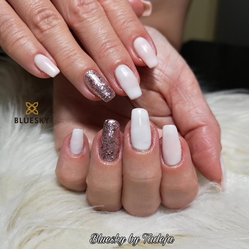 Bluesky UV/LED gel-lak (Mlečno bel D275), 5ml/10ml