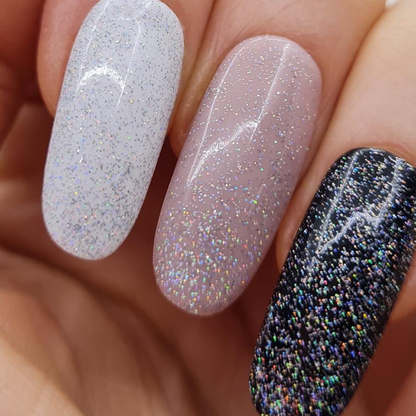 Bluesky top coat nadlak z bleščicami