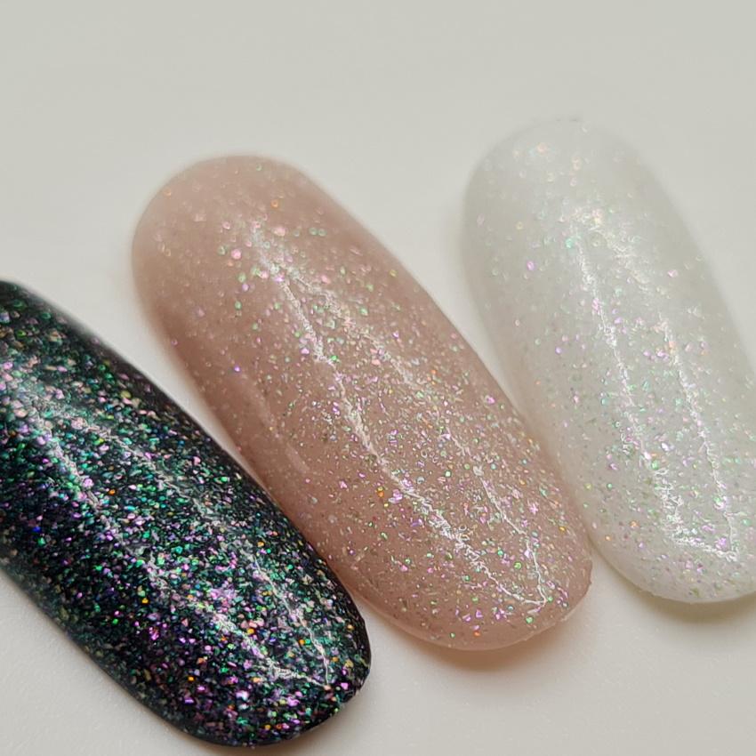 Bluesky top coat nadlak z bleščicami