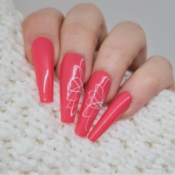 Gelamour UV/LED Gel-lak (#005 Sexy Pink), 15ml