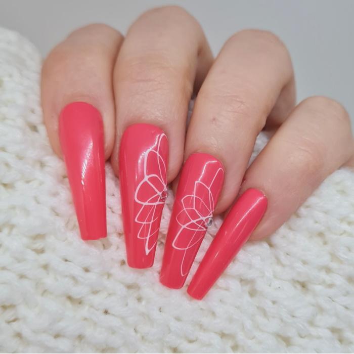 Gelamour UV/LED Gel-lak (#005 Sexy Pink), 15ml