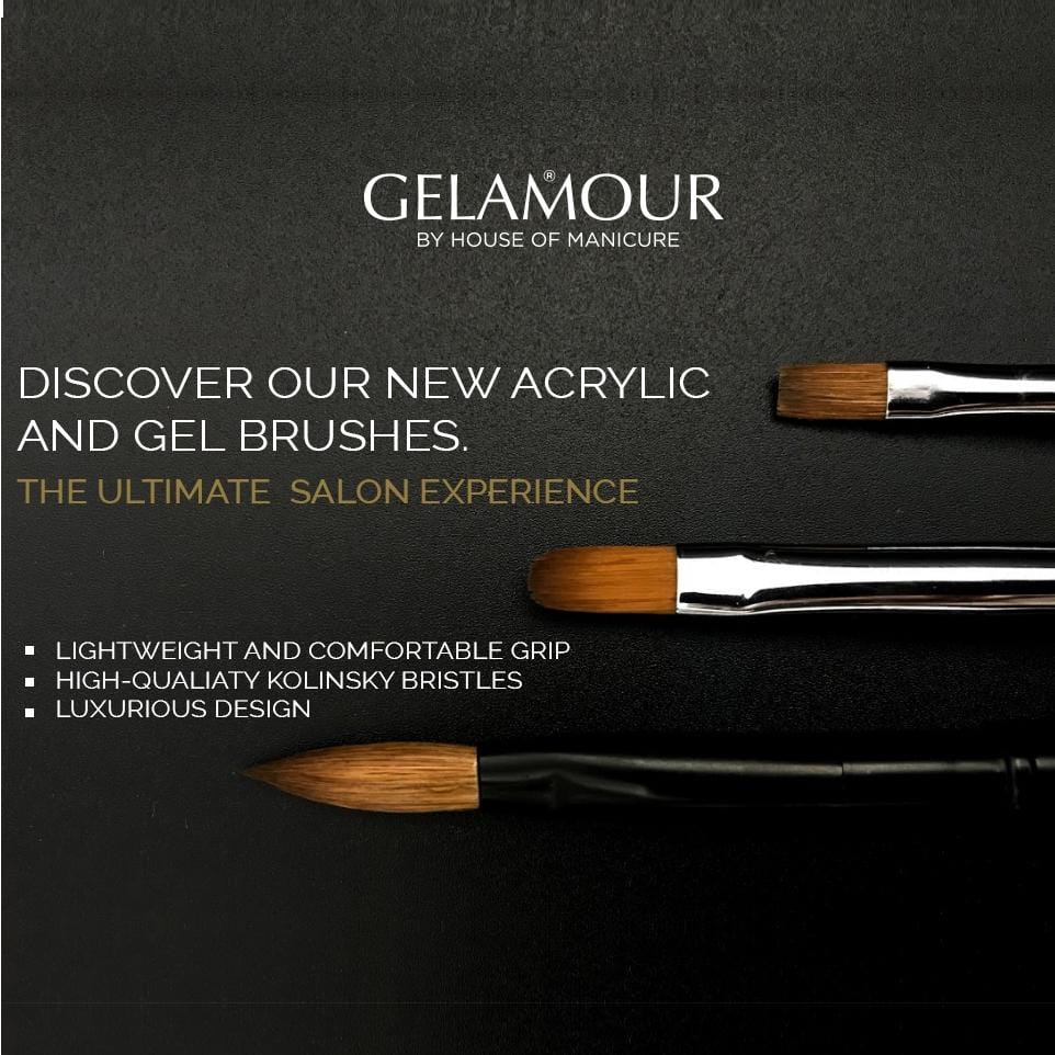 Gelamour Perfect čopič za gel #7