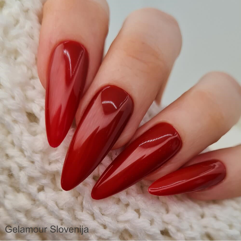 Gelamour UV/LED gel lak (#126 - bordo-rjava), 15ml