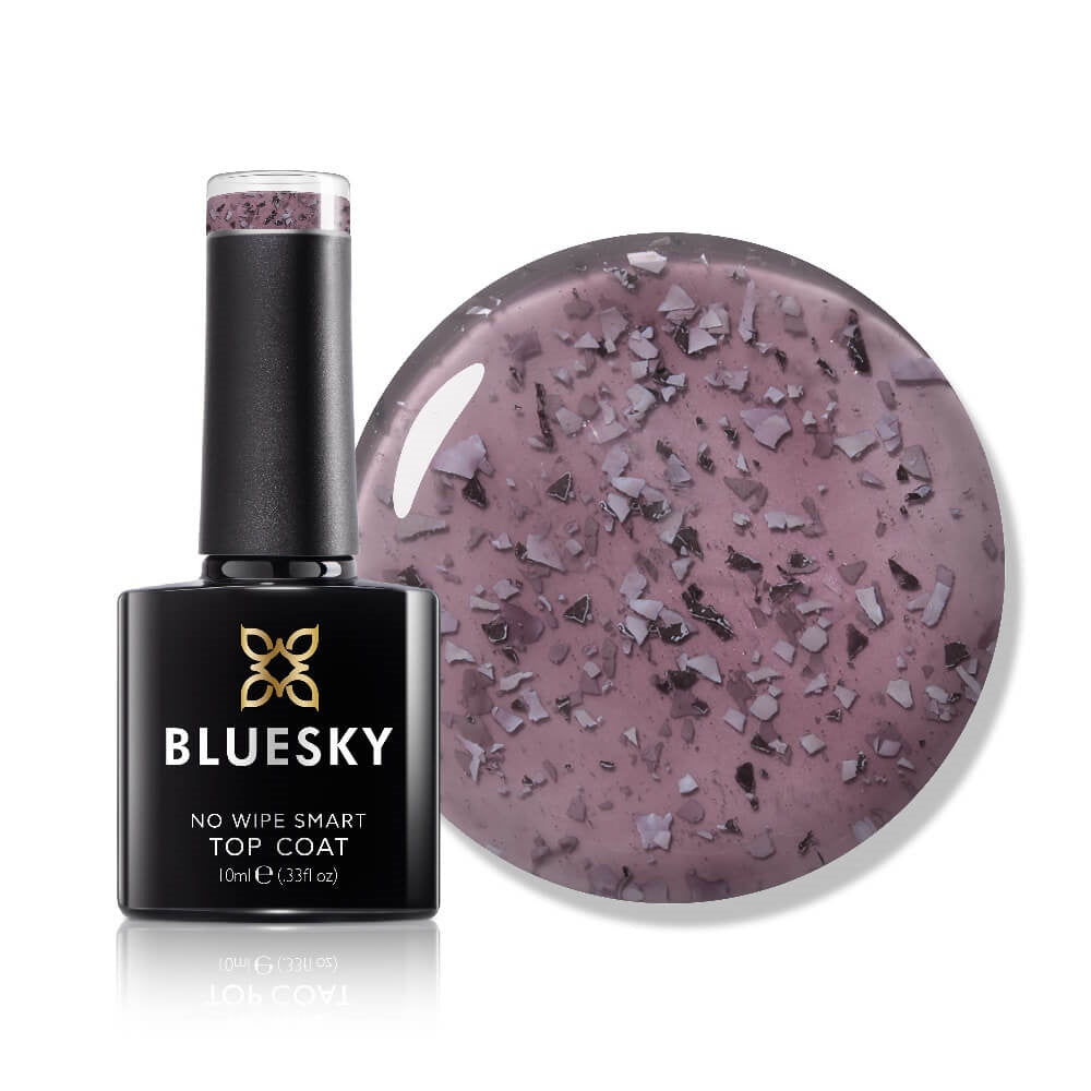 Bleusky UV/LED gel-lak (Flower Top coat No wipe - LFW06), 10ml