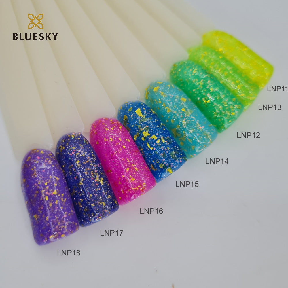 Bluesky UV/LED gel-lak (LNP12/ EXOTIC GREEN), 10ml
