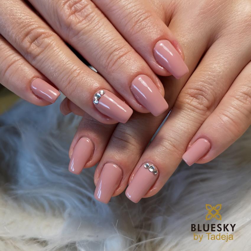 Bluesky UV LED gel lak (Barvni podlak MB09 - Ridge filler base), 10ml