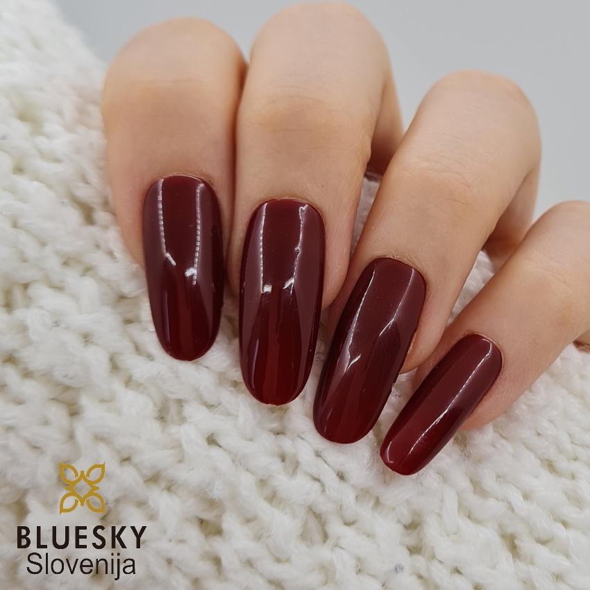 Bluesky UV/LED gel-lak (KA3520/ Merlot - bordo-rjav), 10 ml