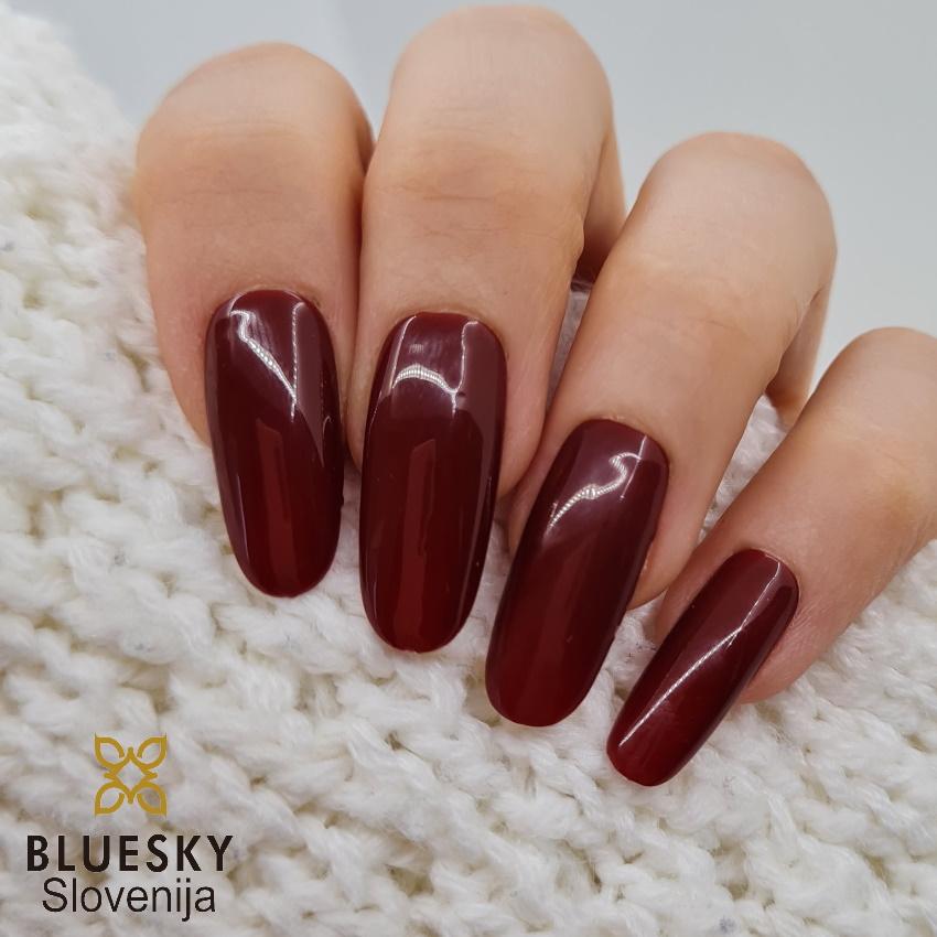 Bluesky UV/LED gel-lak (KA3520/ Merlot - bordo-rjav), 10 ml