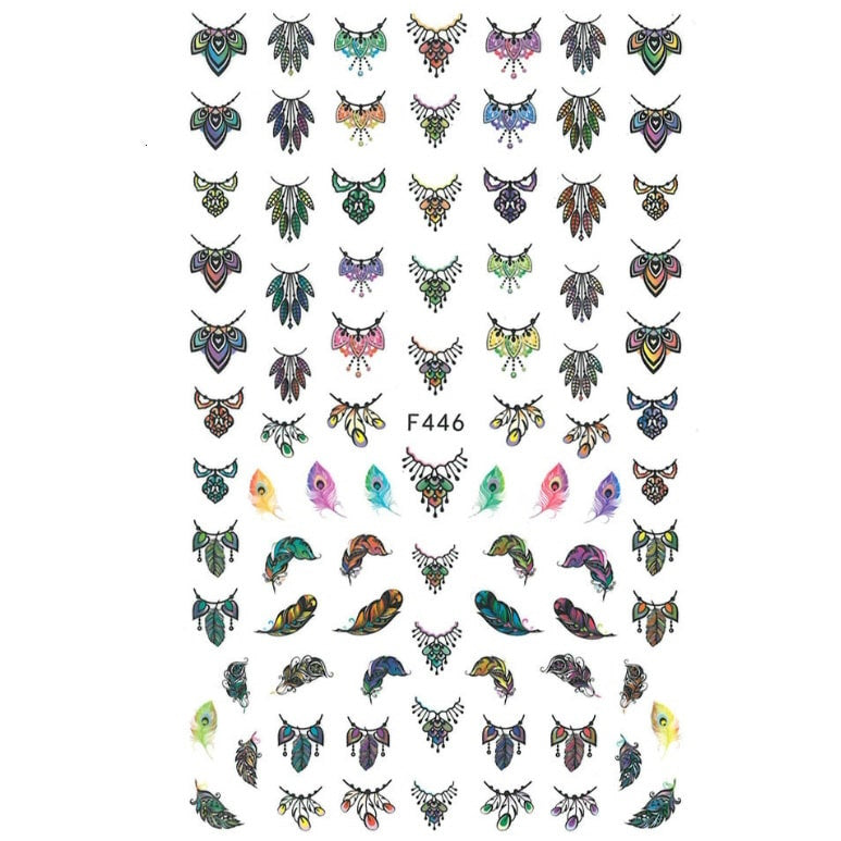 Nalepka za nohte 185 (velika)