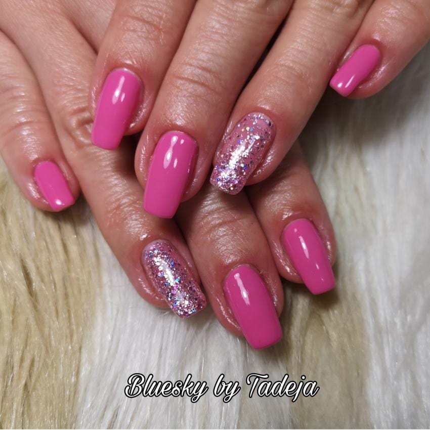 Bluesky UV/LED gel-lak (SS2107/ Knockout blow), 10ml