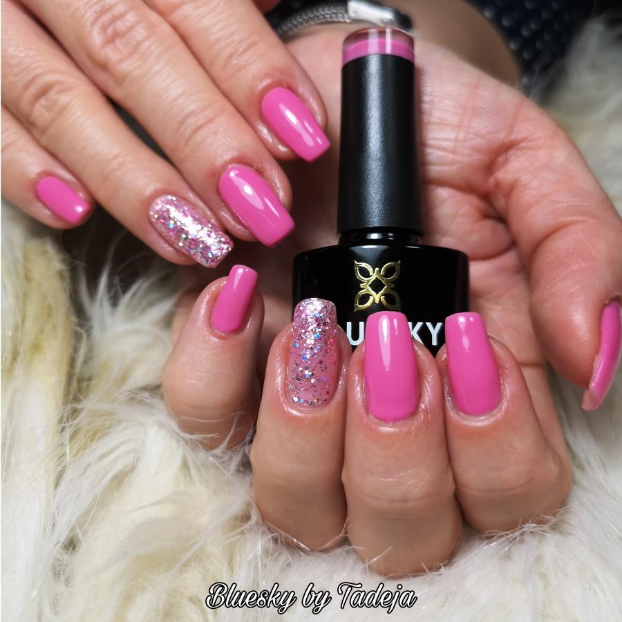 Bluesky UV/LED gel-lak (SS2107/ Knockout blow), 10ml