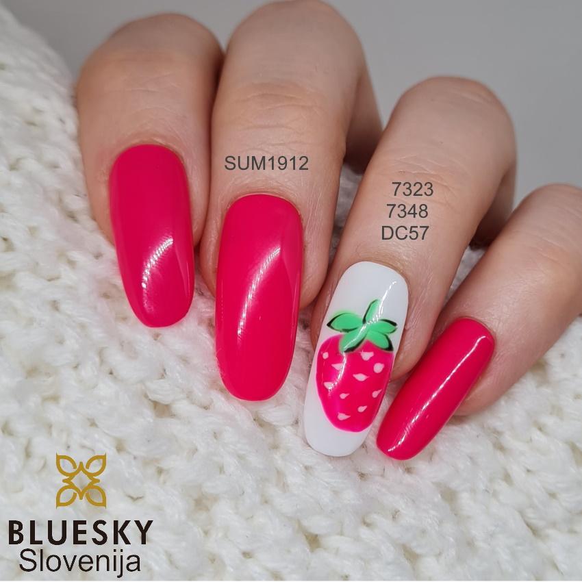 Bluesky gel lak SUM1912/Strawberry Daquiri 10 ml