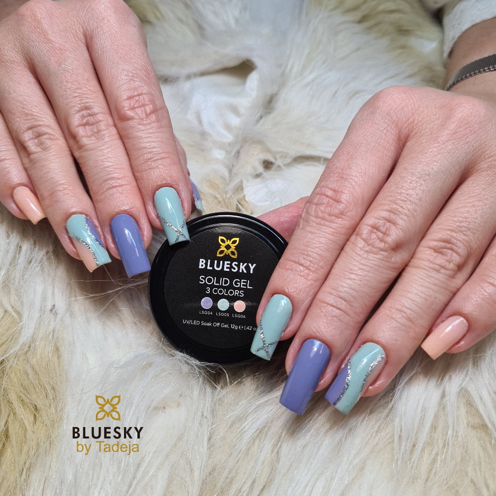Bluesky solid barvni geli