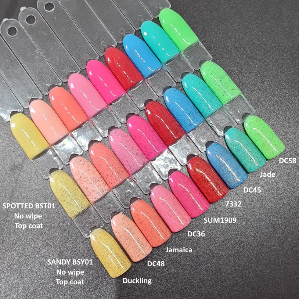 Bluesky UV/LED gel-lak (SPOTTED TOP COAT BST01 & MAT TOP COAT BST02) 10ML