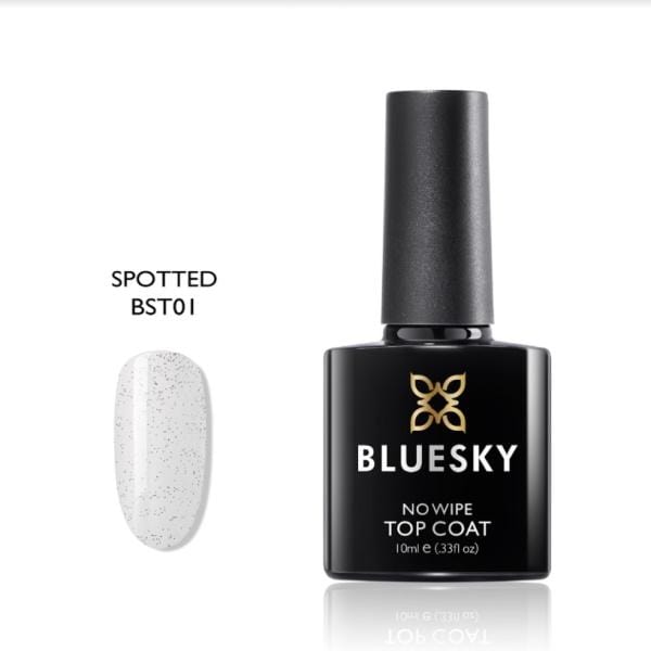 Bluesky UV/LED gel-lak (SPOTTED TOP COAT BST01 & MAT TOP COAT BST02) 10ML