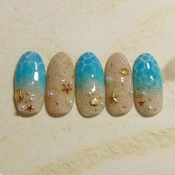 3D okrasni kamenčki (Zlati 057)