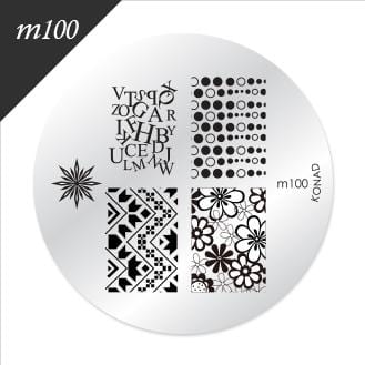 Šablona Konad m100