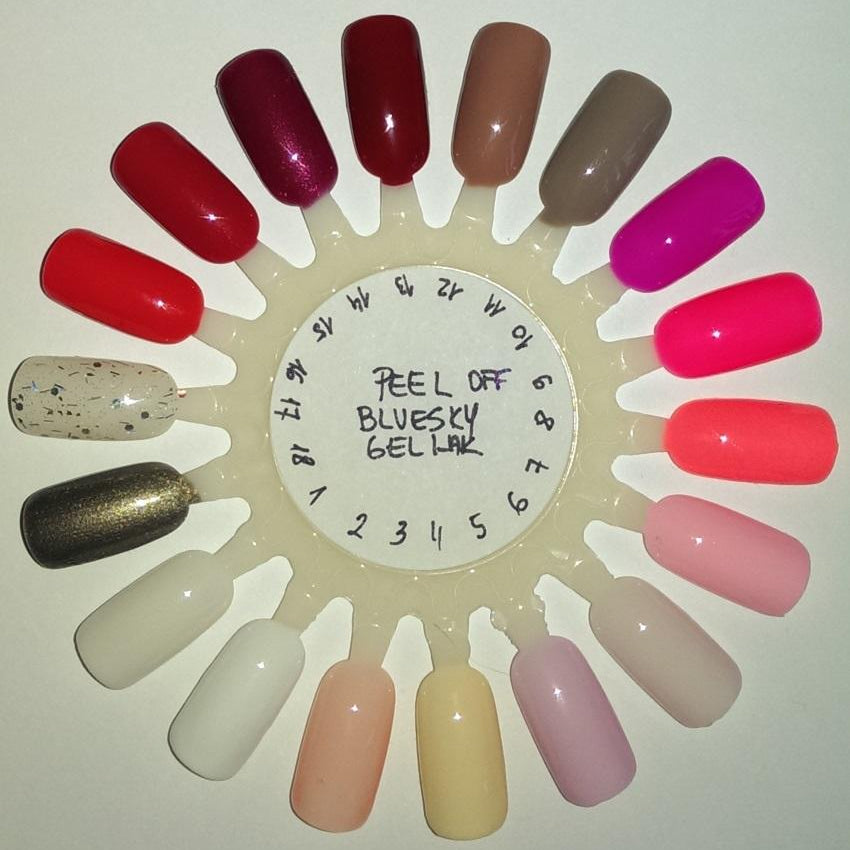 Bluesky UV LED gel lak (PEEL OFF 013), 10ml