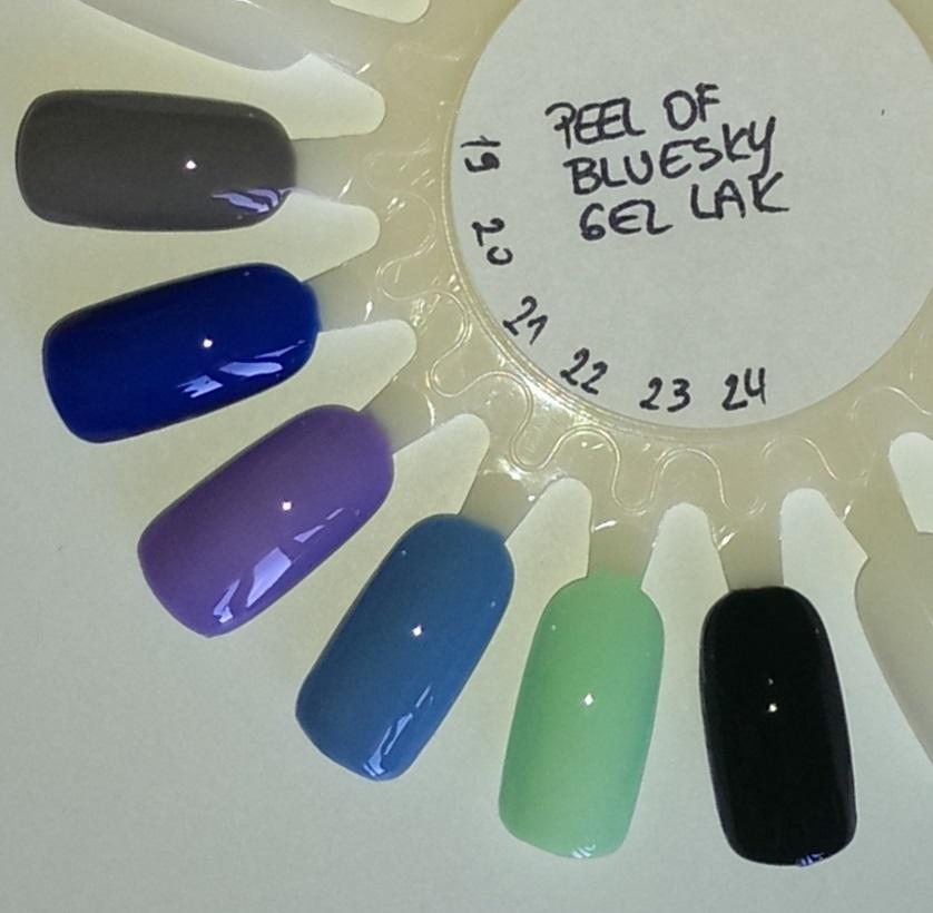 Bluesky UV LED gel lak (PEEL OFF 013), 10ml