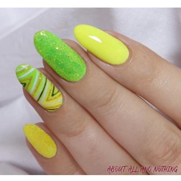 Neon bleščice (Neon mandarin 09), 5g