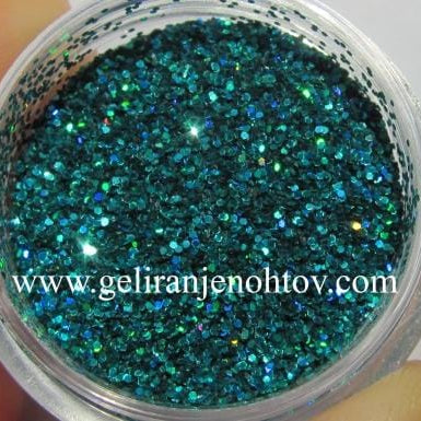 Bleščice zelena brilliant 31, 5gr