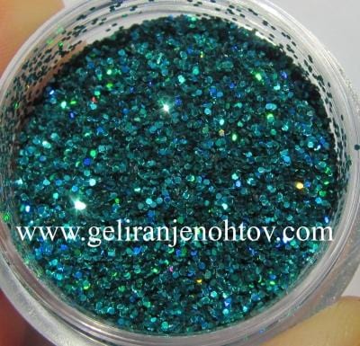 Bleščice zelena brilliant 31, 5gr