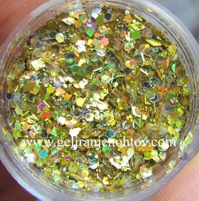 Bleščice velike zlate 44, 5gr