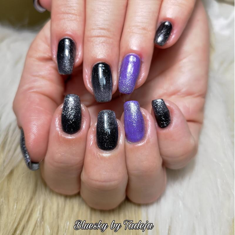 Bluesky UV/LED gel-lak (Smoothie cat eye - Magnetni SM06/ SW06), 10 ml