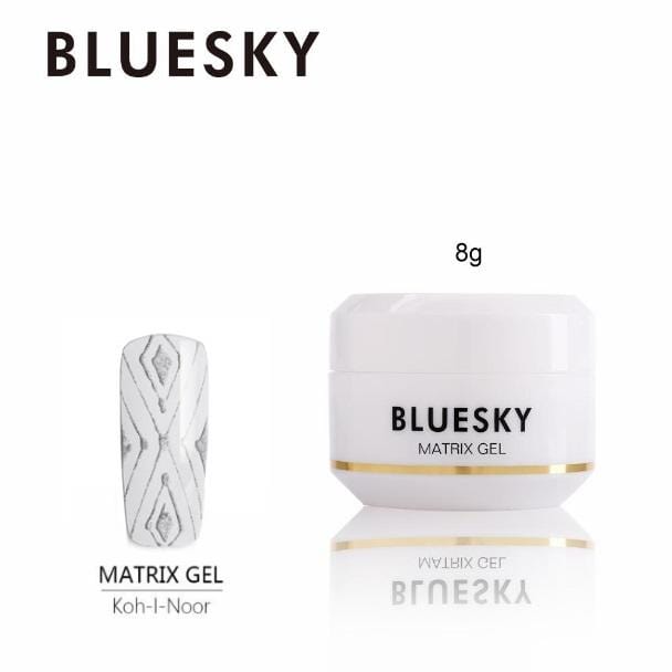 Bluesky UV LED Spider Matrix gel (Srebrn), 8ml