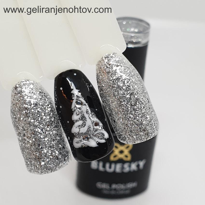 Bluesky gel lak KD1 Luxury silverA