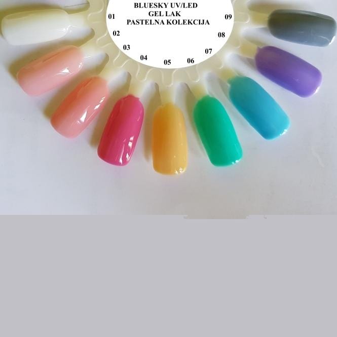 Bluesky gel lak Pastel03