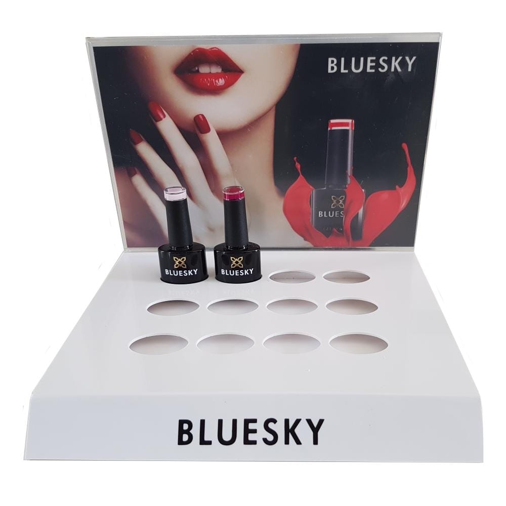 Bluesky stojalo za lake - 12x 10ml stekleničke