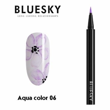 Aqua color nail pen (06)