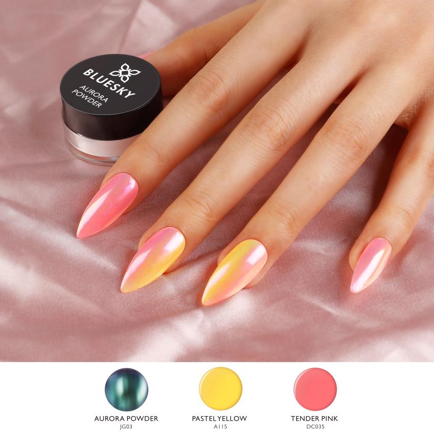 Bluesky aurora puder za nohte
