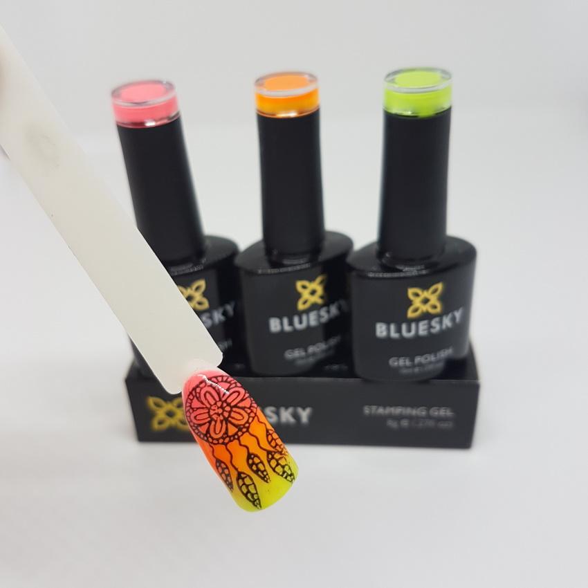 Bluesky gel za stamping (Črn), 8ml