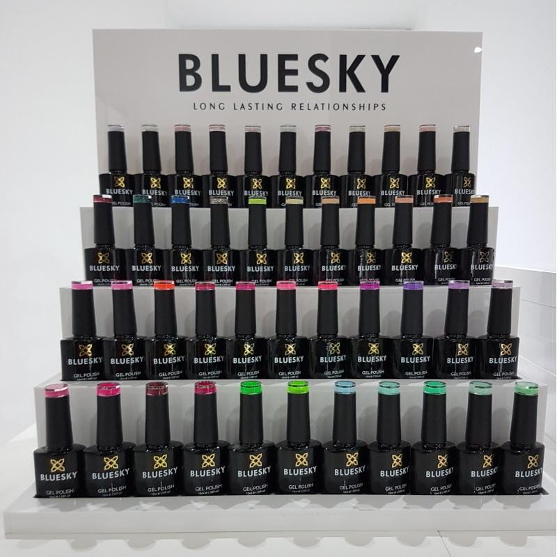 Bluesky Stojalo za lake - 10ml stekleničke (za 48 gel lakov) - IZDELEK Z NAPAKO!