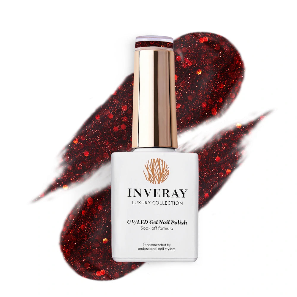 INVERAY gel lak 149 RUBY FLAME  10ml