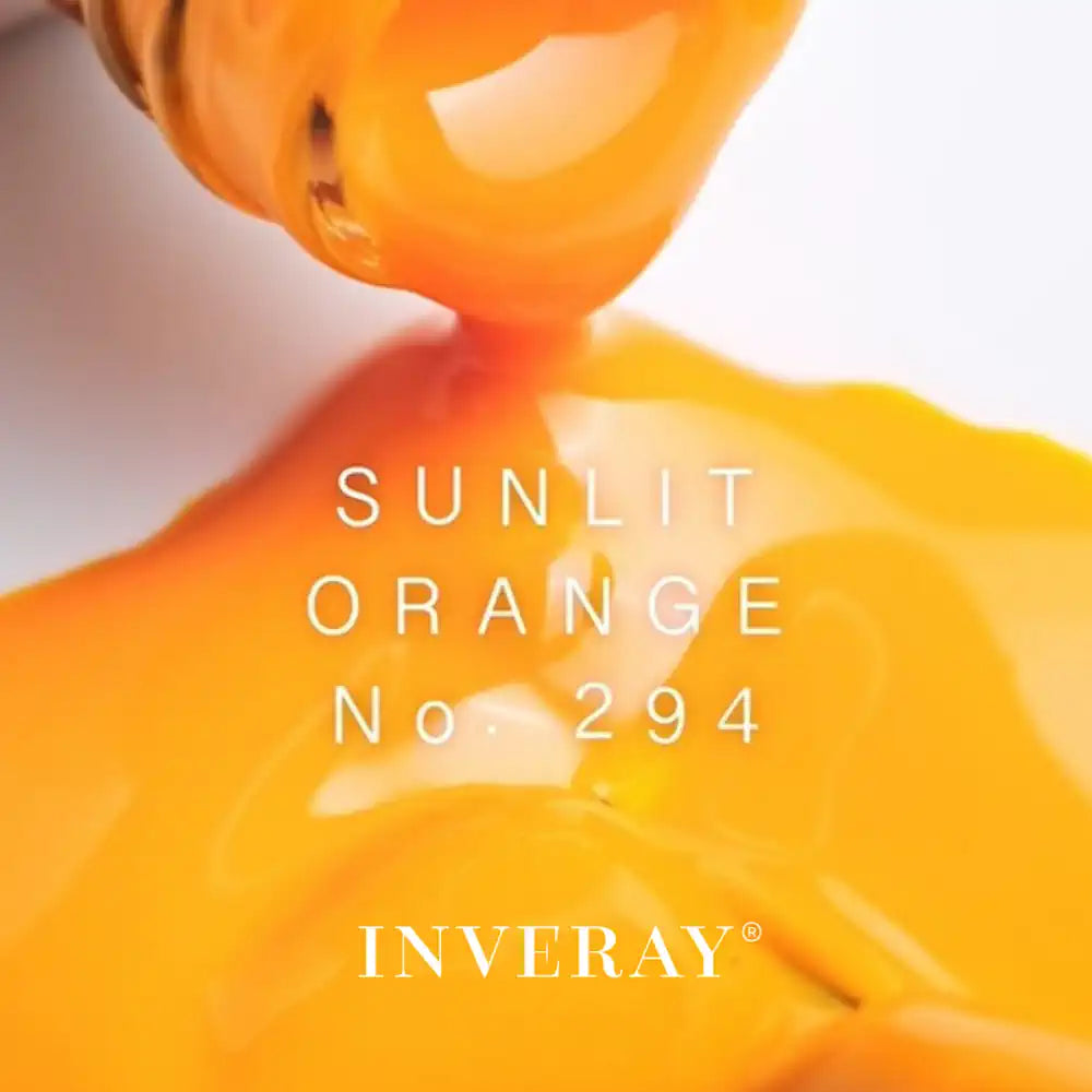 INVERAY gel lak 294 SUNLIT ORANGE 10ml
