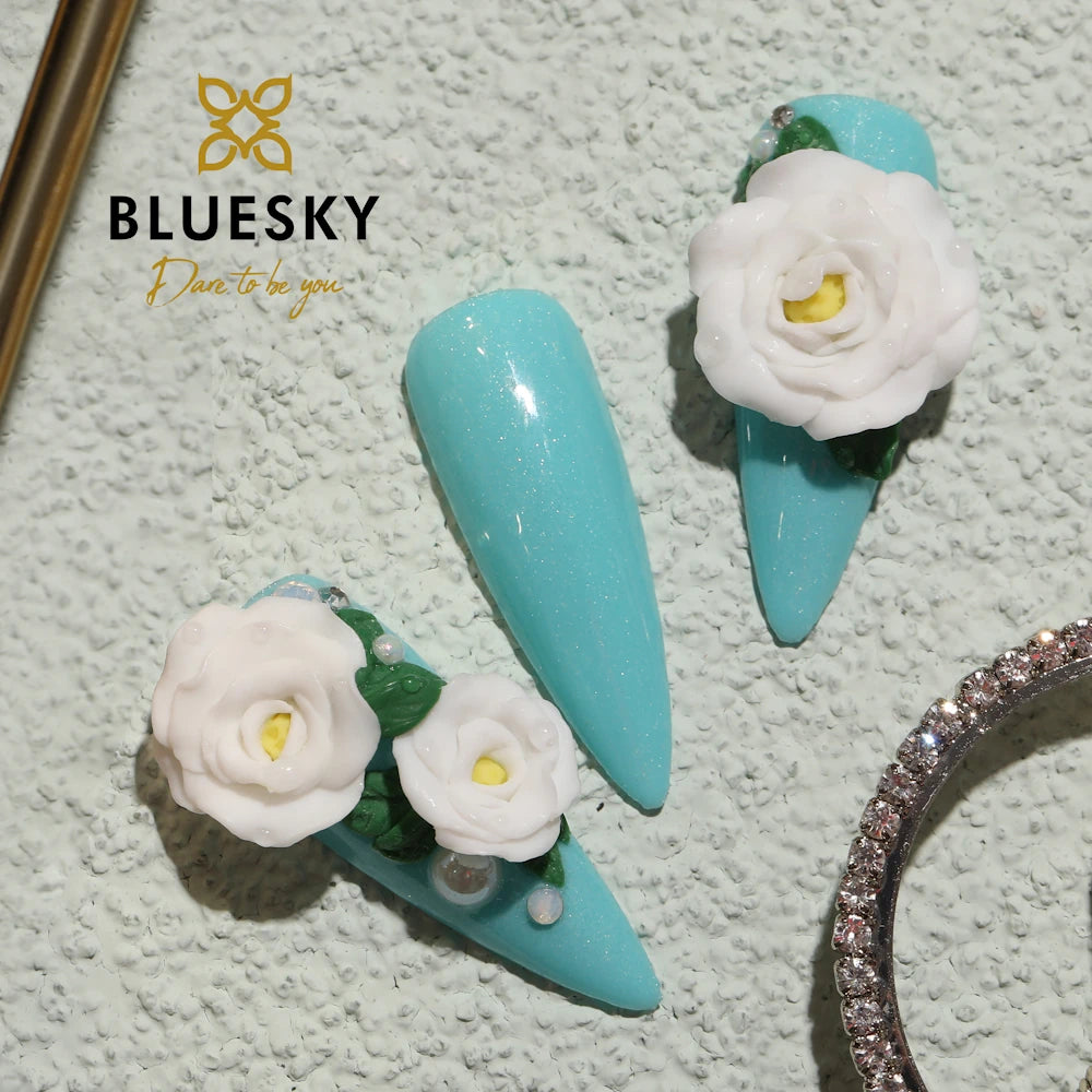 Bluesky 4D gel za 3D polsikave nail art
