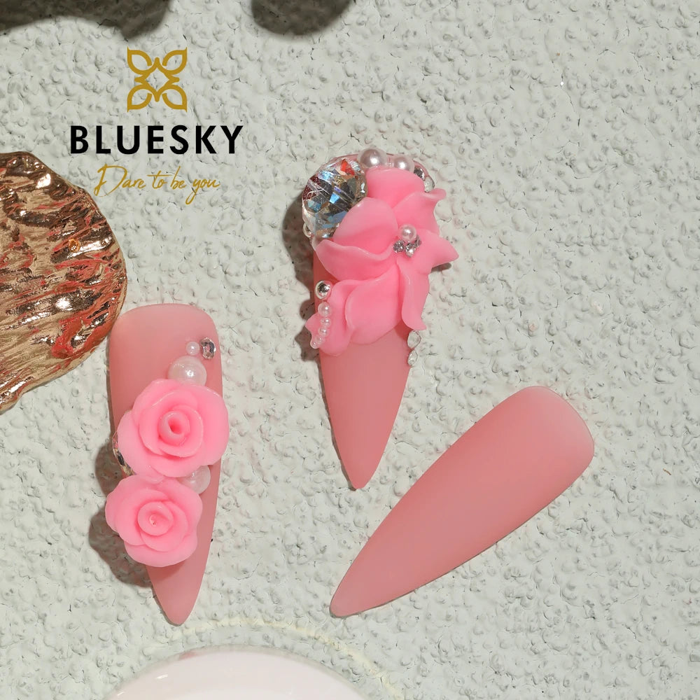 Bluesky 4D gel za 3D poslikave nail art