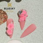 Bluesky 4D gel za 3D poslikave nail art