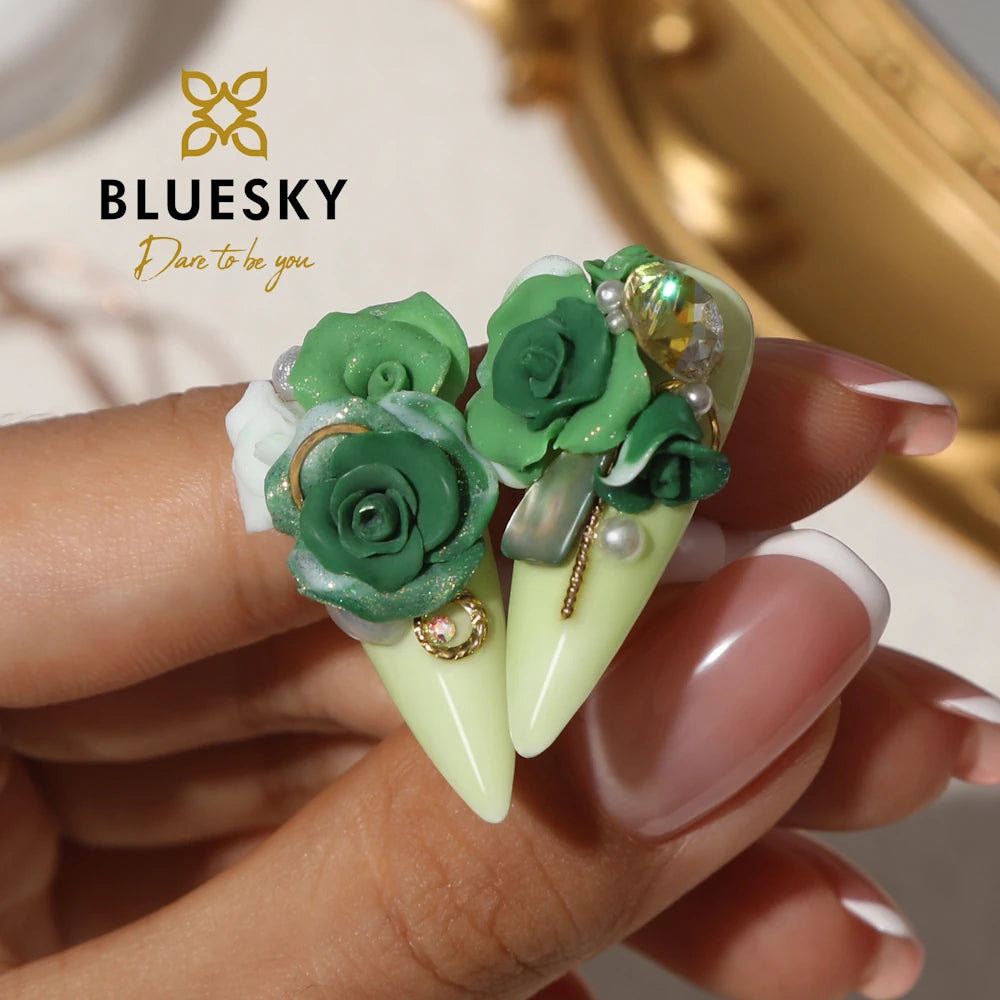 Bluesky 4D gel za 3D poslikave nail art