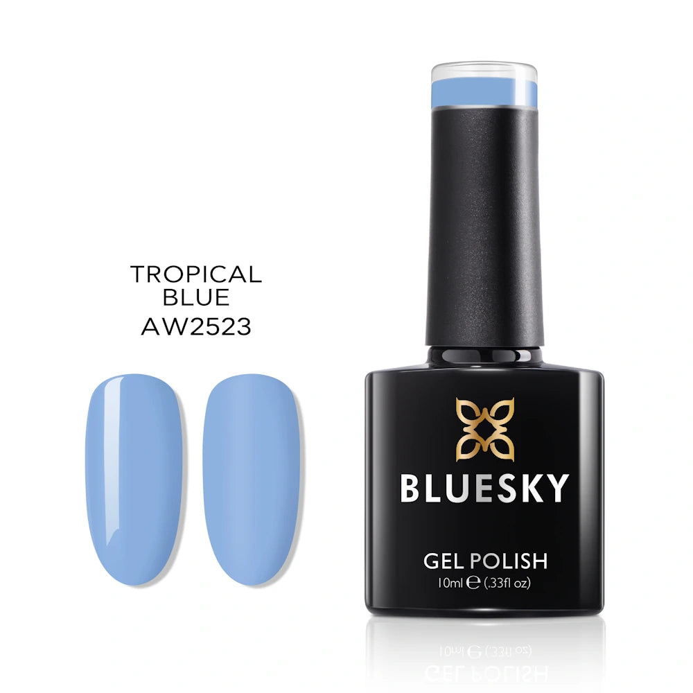 Bluesky gel lak AW2523 Tropical Blue